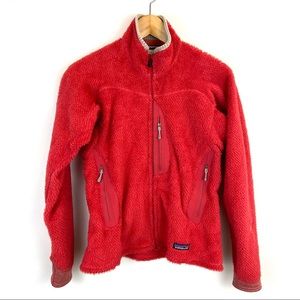 Patagonia Pink R2 Regulator polartec fleece jacket